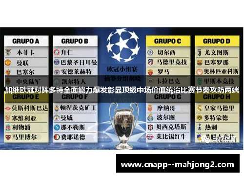 加维欧冠对阵多特全面能力爆发彰显顶级中场价值统治比赛节奏攻防两端